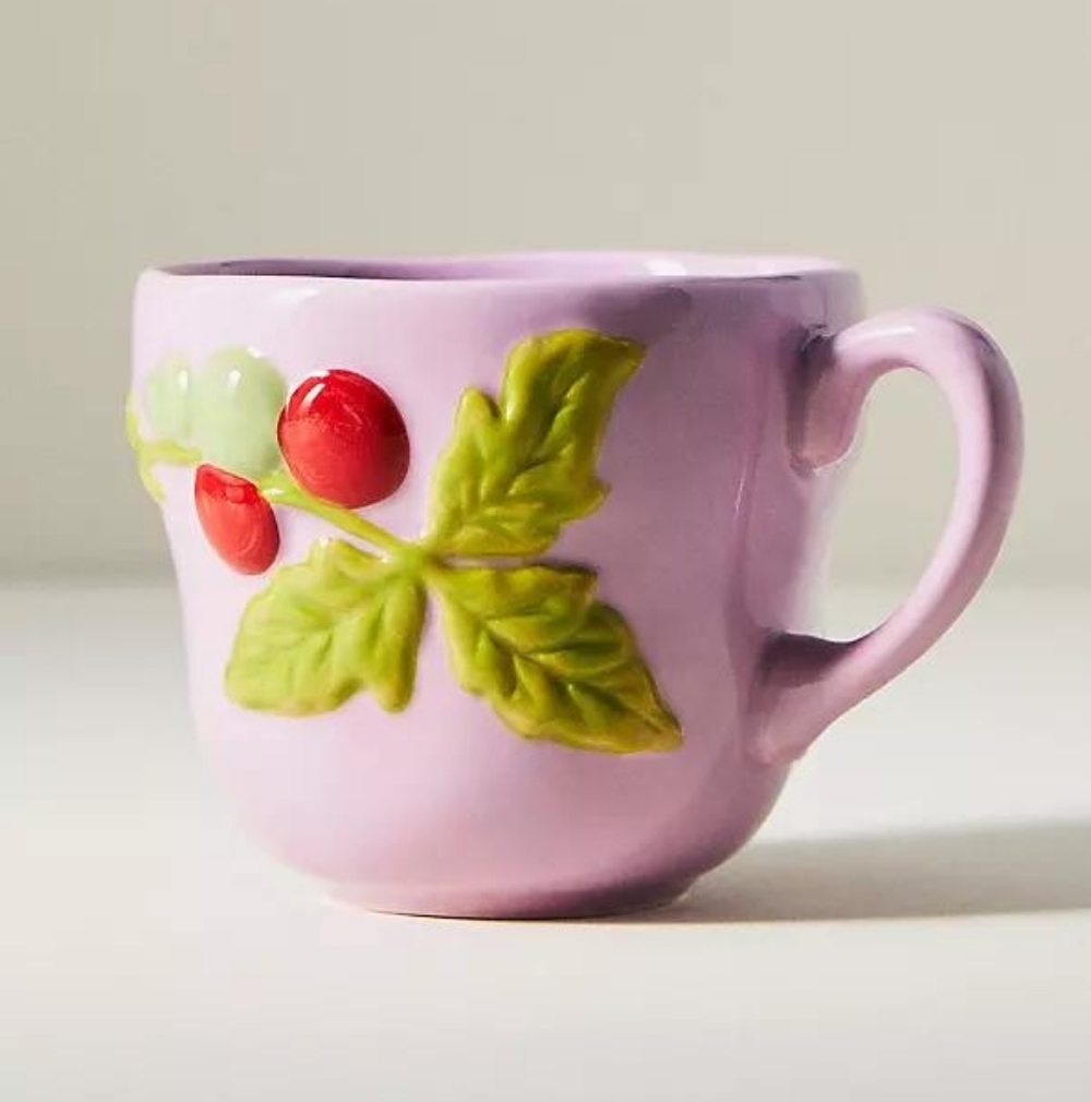 Anthropologie Foster Icon Stoneware Mug